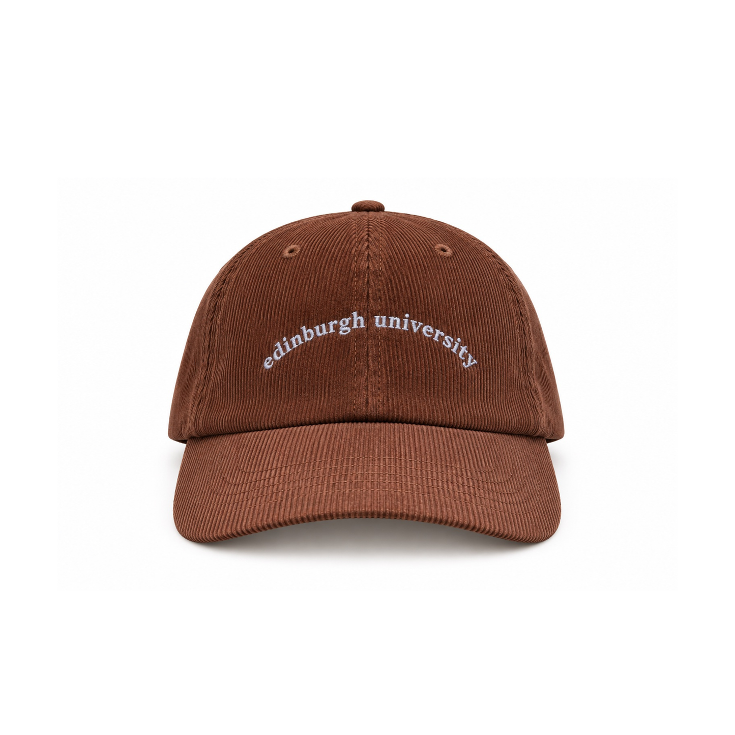 Retro Edinburgh Corduroy Baseball Cap