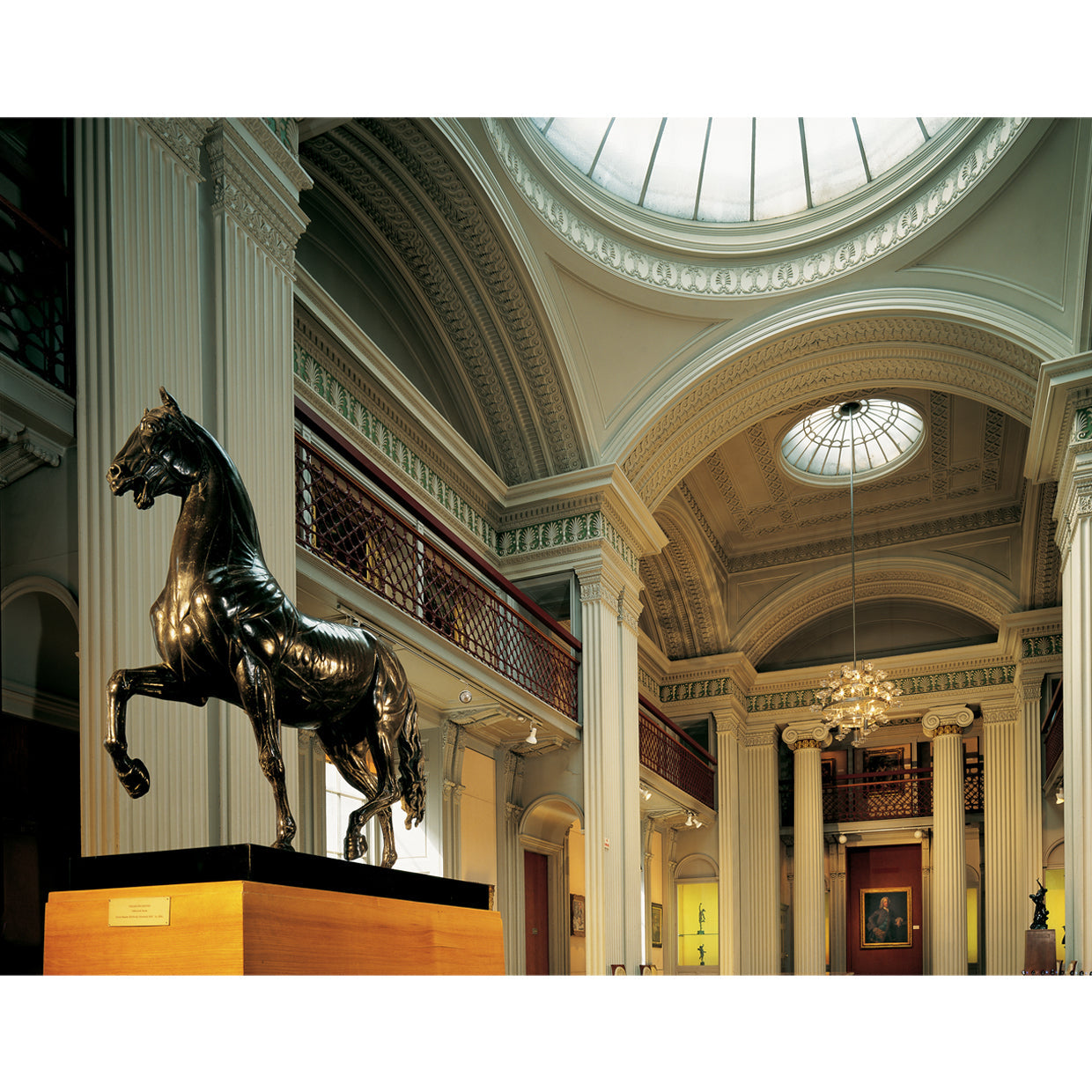 Photograph of the interior of the talbot rice gallery