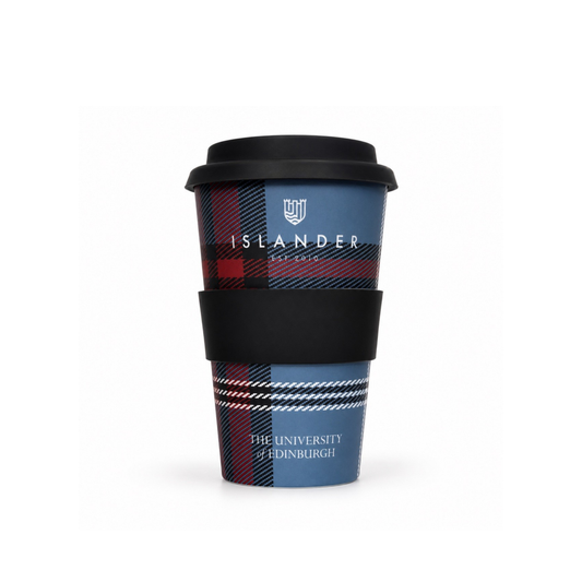 Tartan Bamboo Coffee Cup