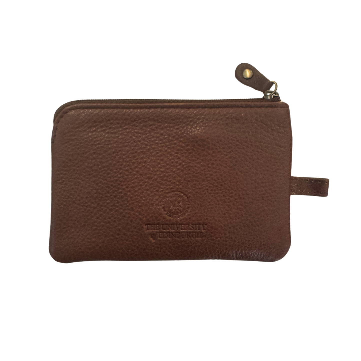 Tartan and Leather Key Coin Purse