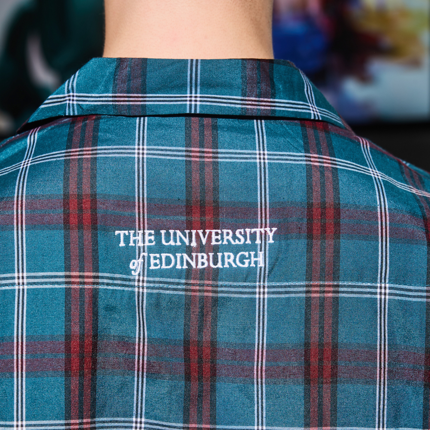 Long Sleeve Tartan Pyjama Lounge Set