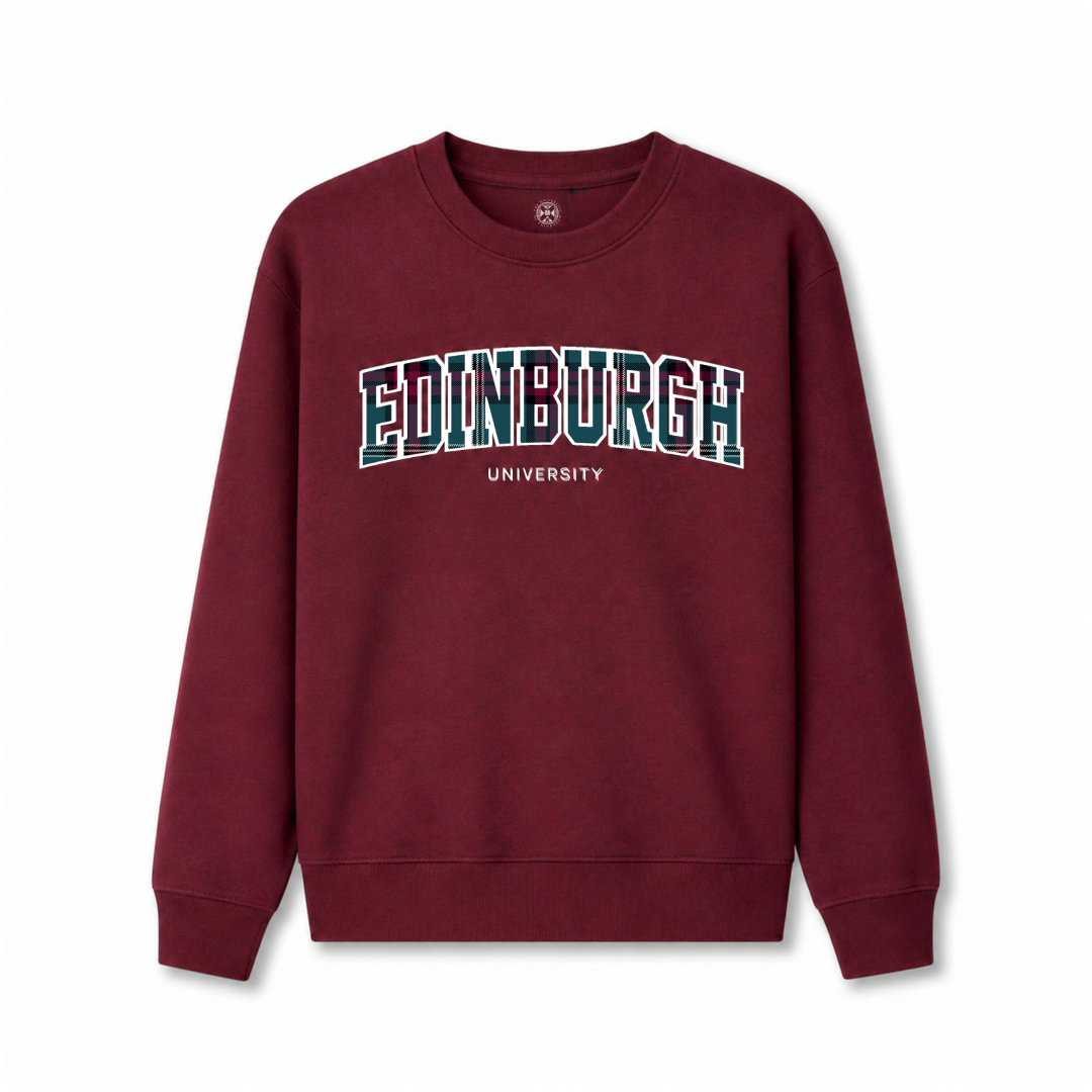 Tartan Print Sweatshirt