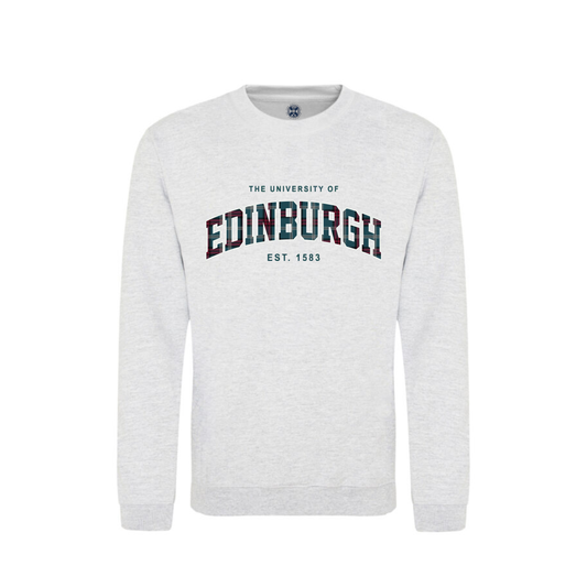 Tartan Print Sweatshirt