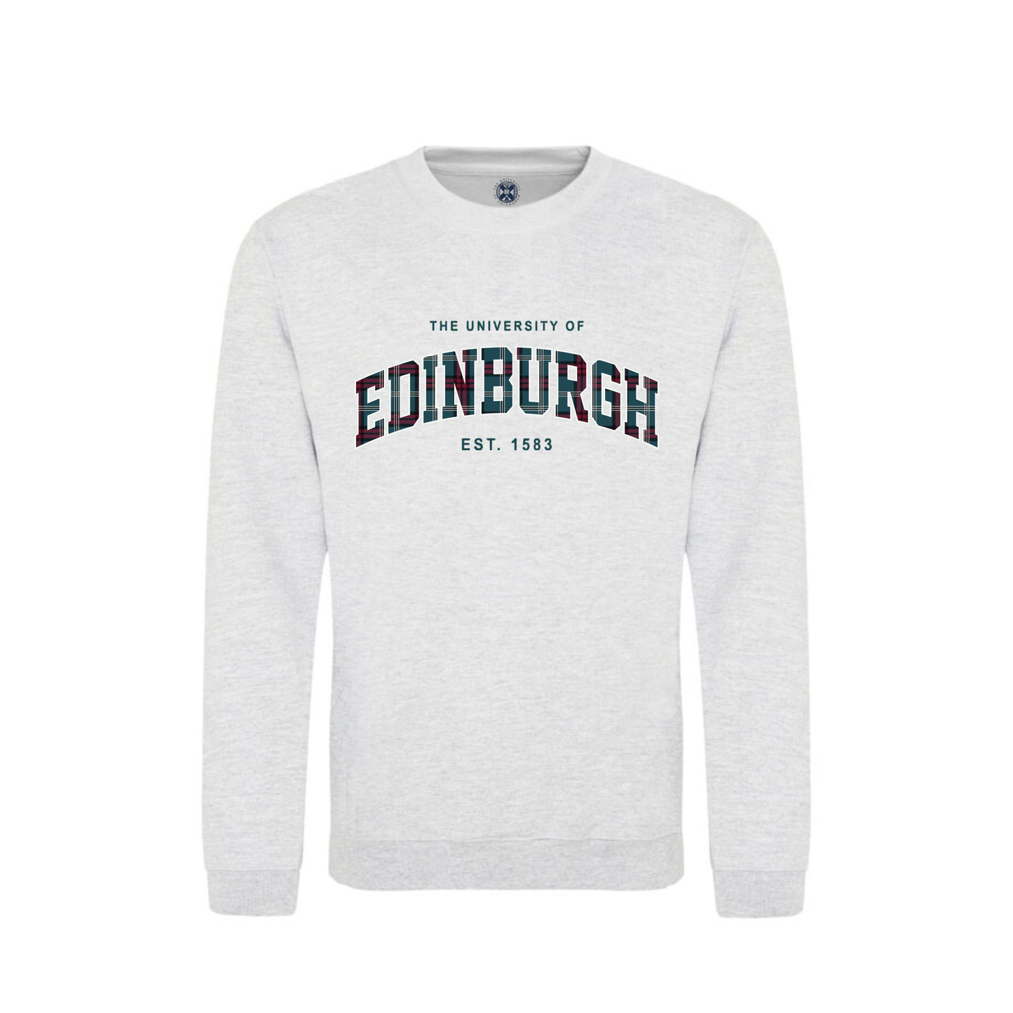 Tartan Print Sweatshirt