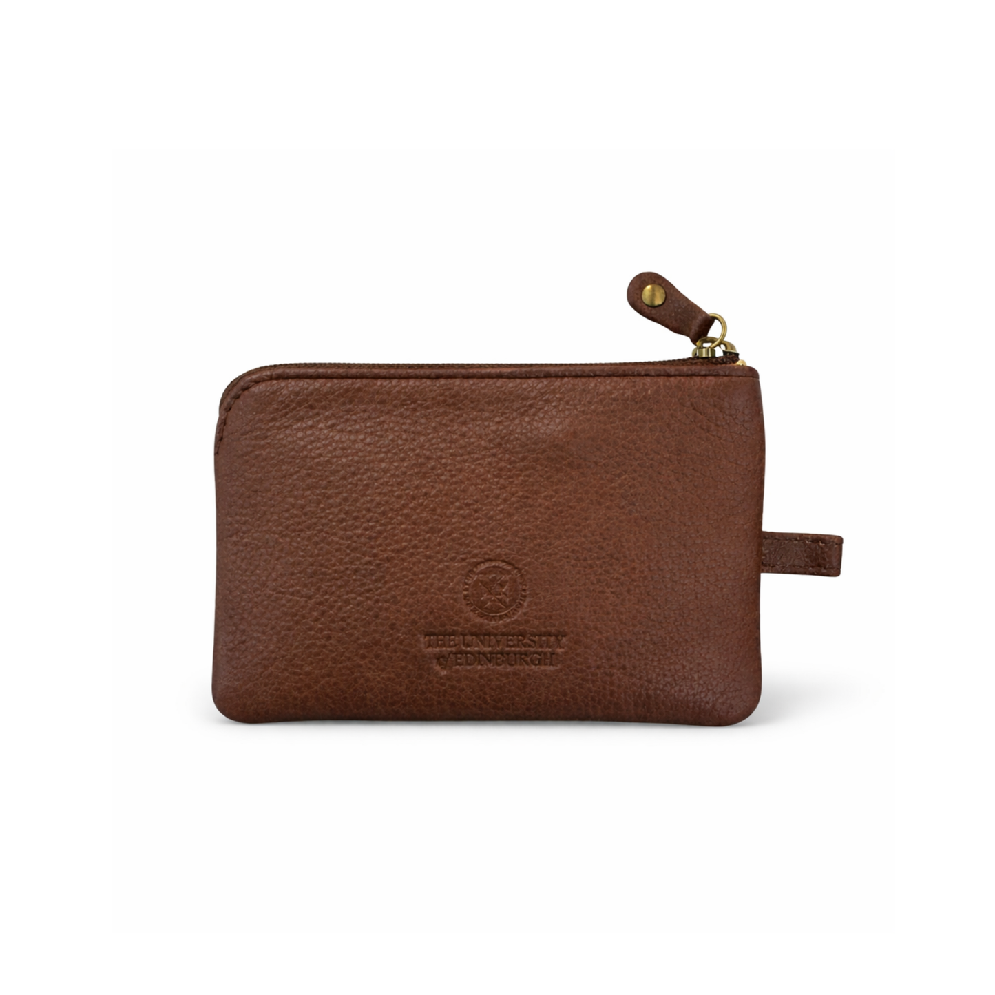 Tartan and Leather Key Coin Purse