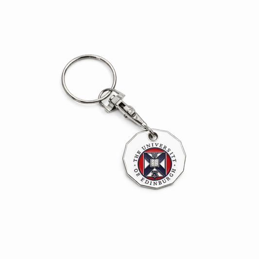 Trolley Coin Keyring