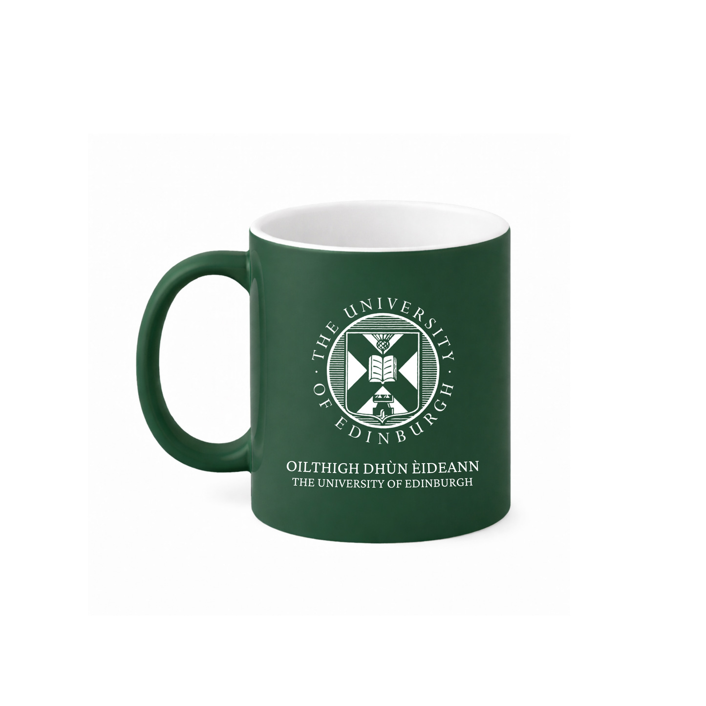 University Gaelic Mug in Green