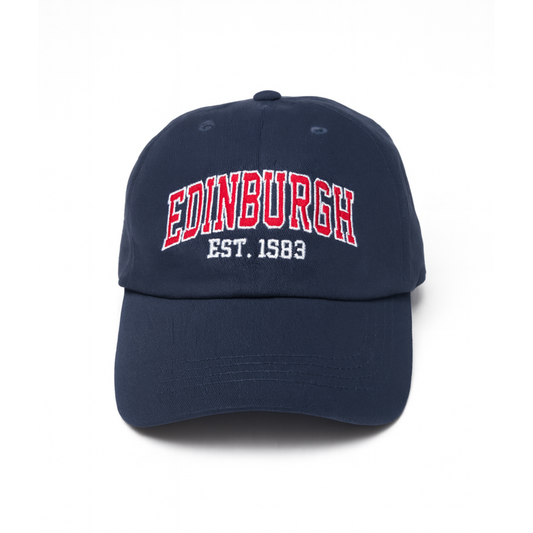 Varsity Baseball Cap in Navy