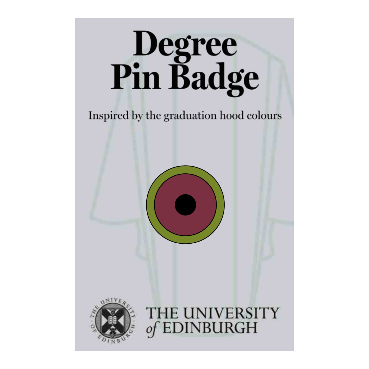 Degree Pin Badge