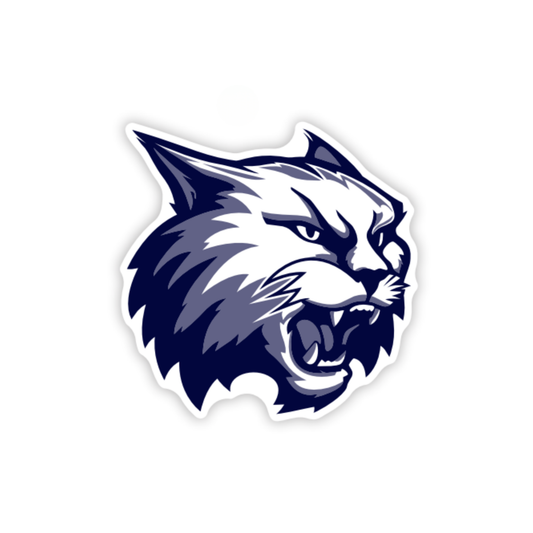 Edinburgh Wildcats Laptop Sticker
