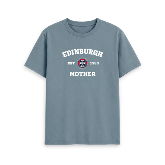 Stone Blue Printed T-shirt Front