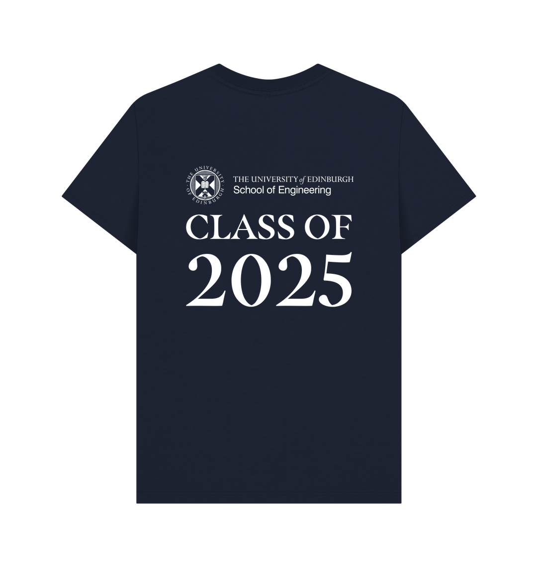 Navy Blue Printed T-shirt