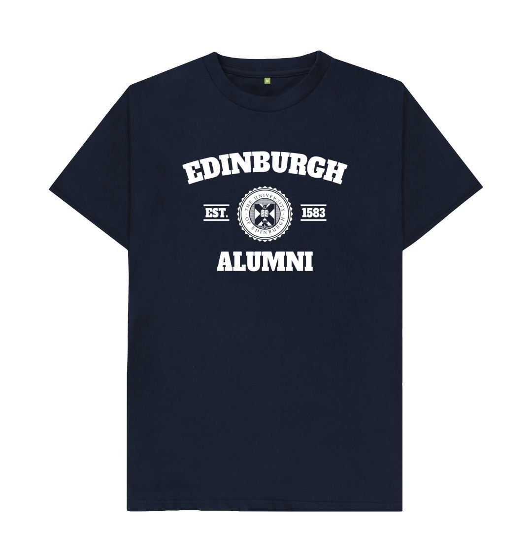 Navy Blue Retro Alumni T-Shirt