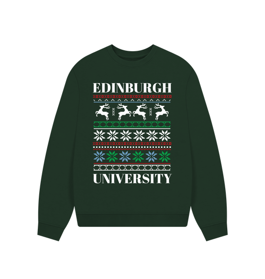 Evergreen Printed Sweater Front