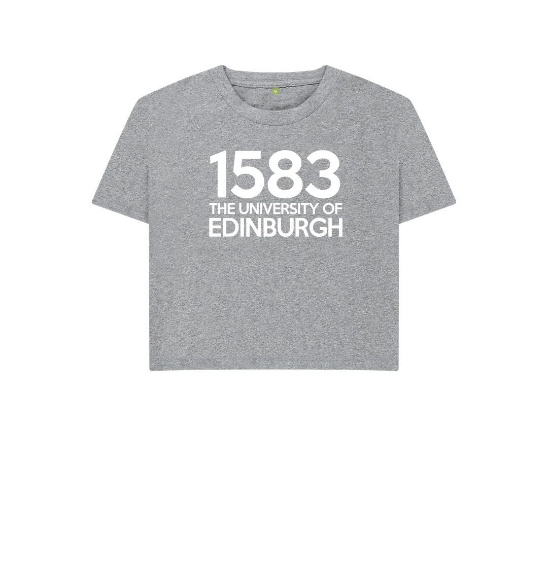 Athletic Grey Women's 1583 Cropped Boxy T-Shirt