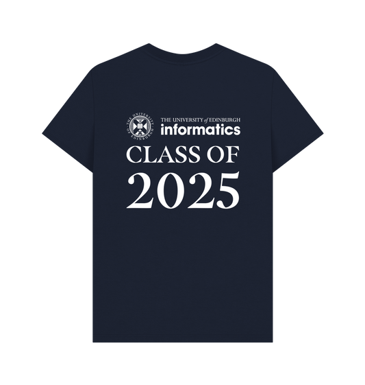 Navy Blue Printed T-shirt