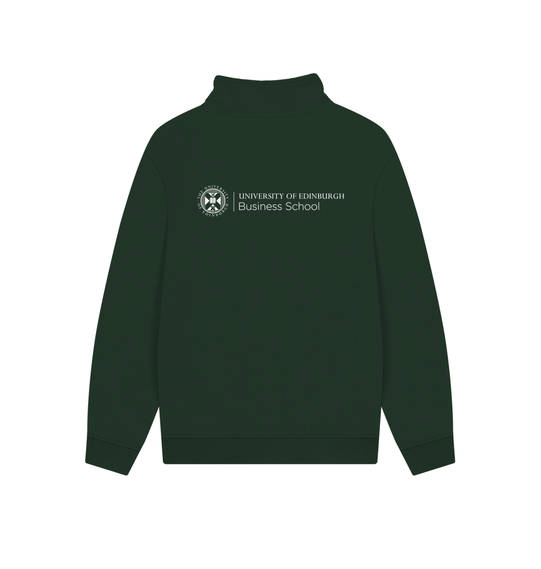 Evergreen Printed Sweater Back