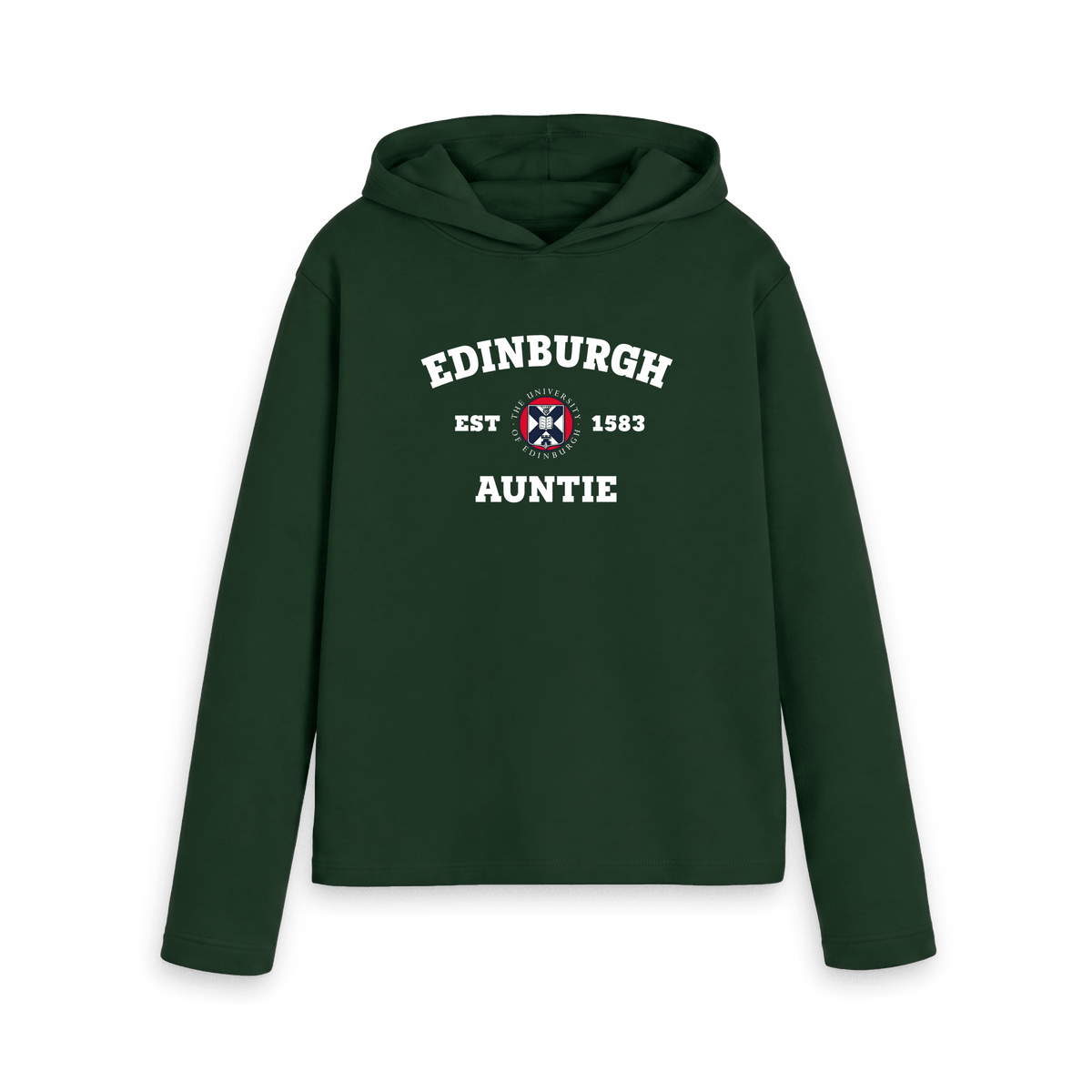 Evergreen Printed Hoody Front