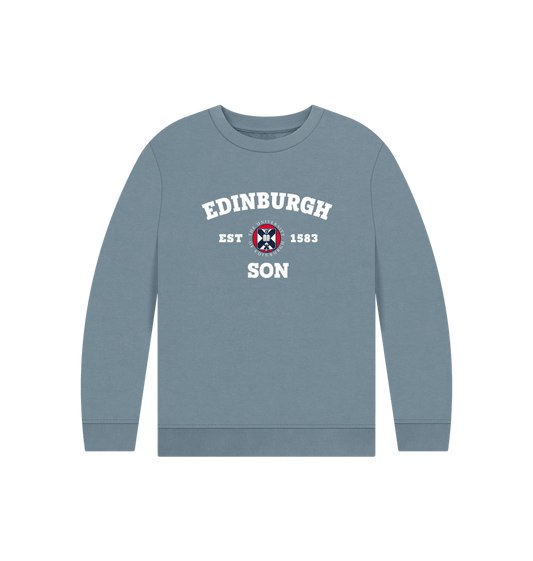 Stone Blue Kids Edinburgh Son Sweatshirt