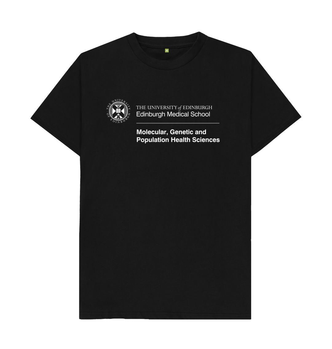Black Edinburgh Medical School - Molecular, Genetic and Population Health Sciences T-Shirt