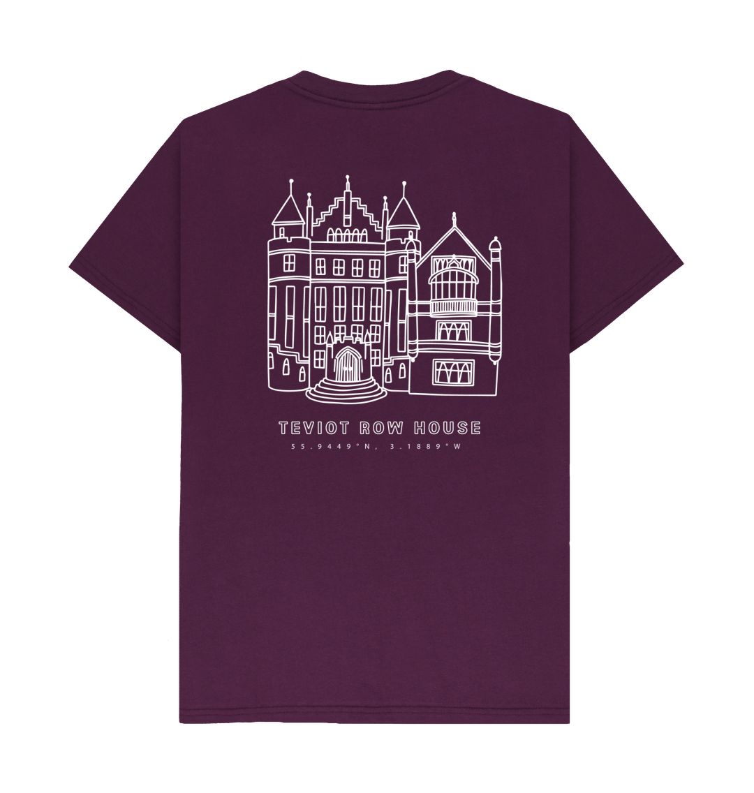 Purple Teviot Row House Coordinates Design T-Shirt