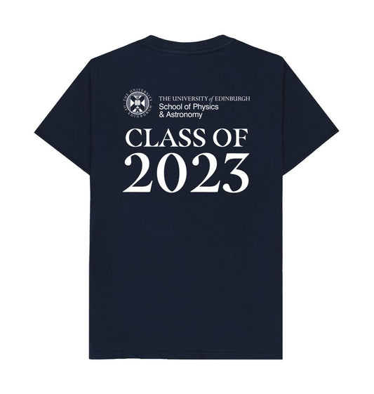 Navy Blue School of Physics & Astronomy 'Class Of' Graduate T-Shirt
