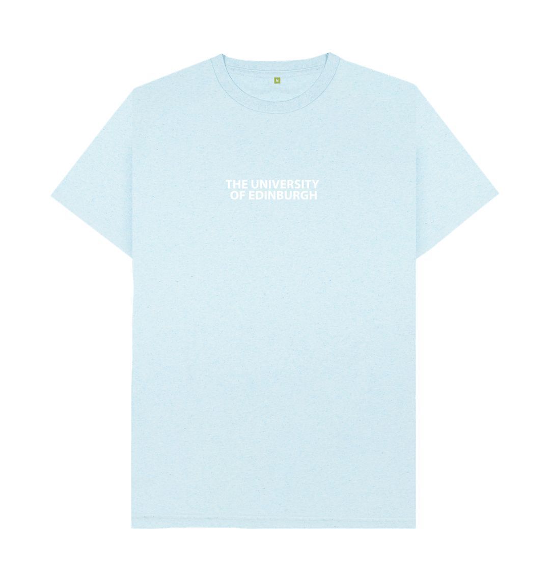 Light Blue Pastel University Recycled T-Shirt