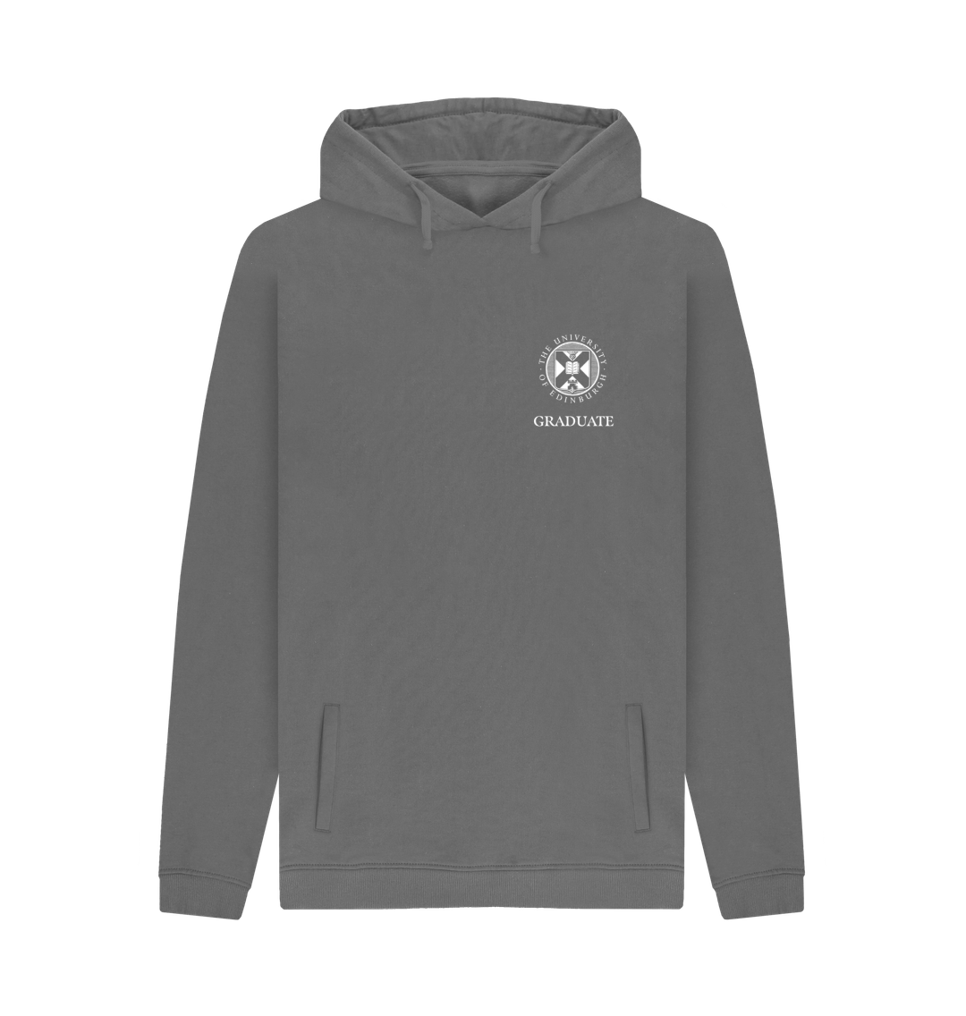 Slate Grey Printed Hoody Front