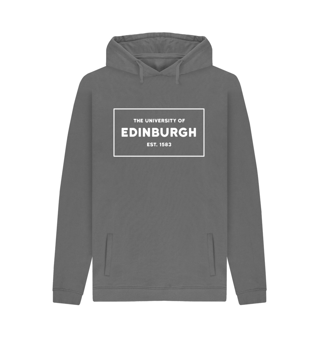 Slate Grey Printed Hoody Front