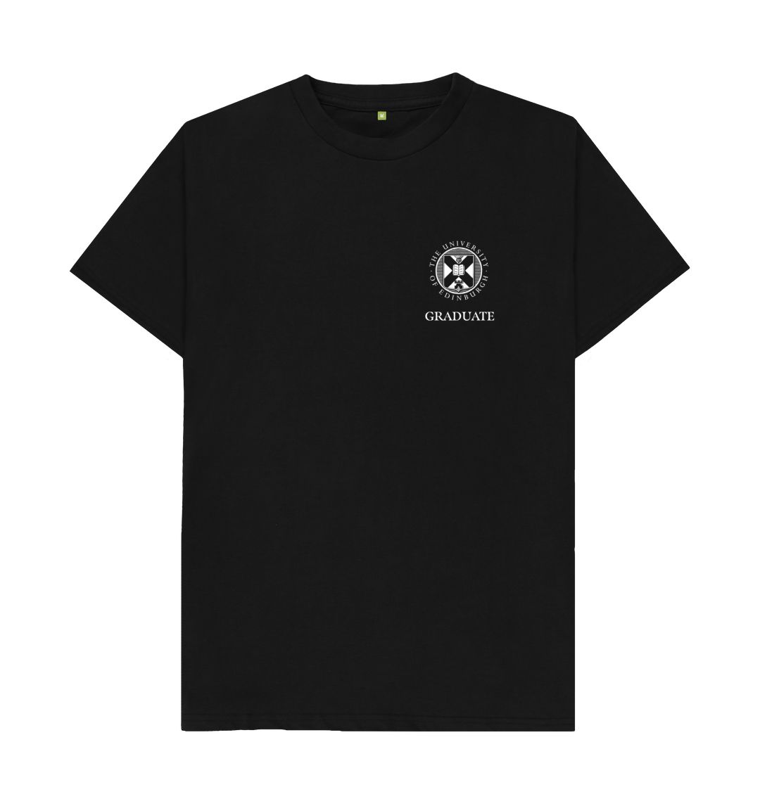 Black Graduate Small Crest T-Shirt