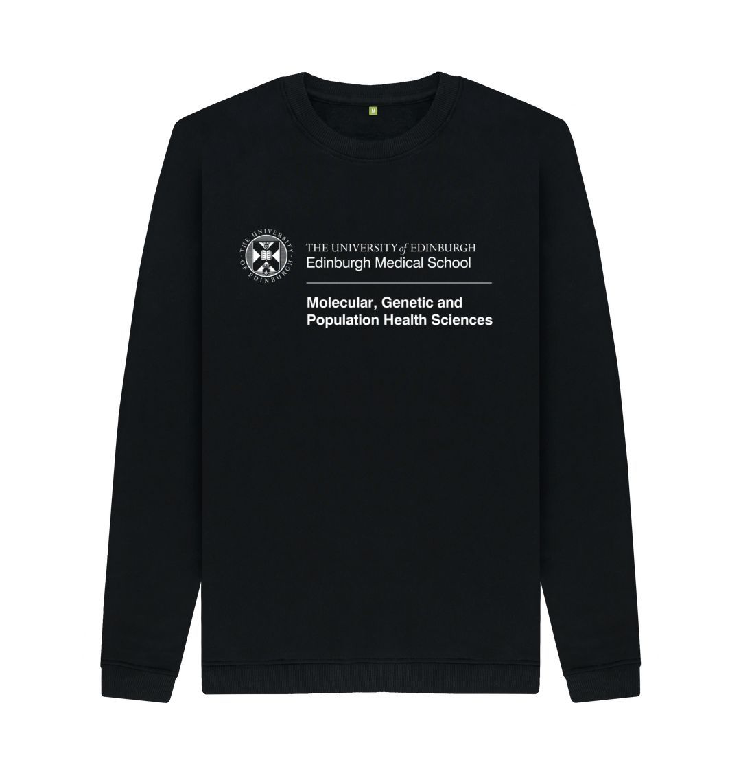 Black Edinburgh Medical School - Molecular, Genetic and Population Health Sciences Sweatshirt