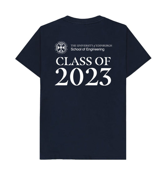 Navy Blue School of Engineering 'Class Of' Graduate T-Shirt