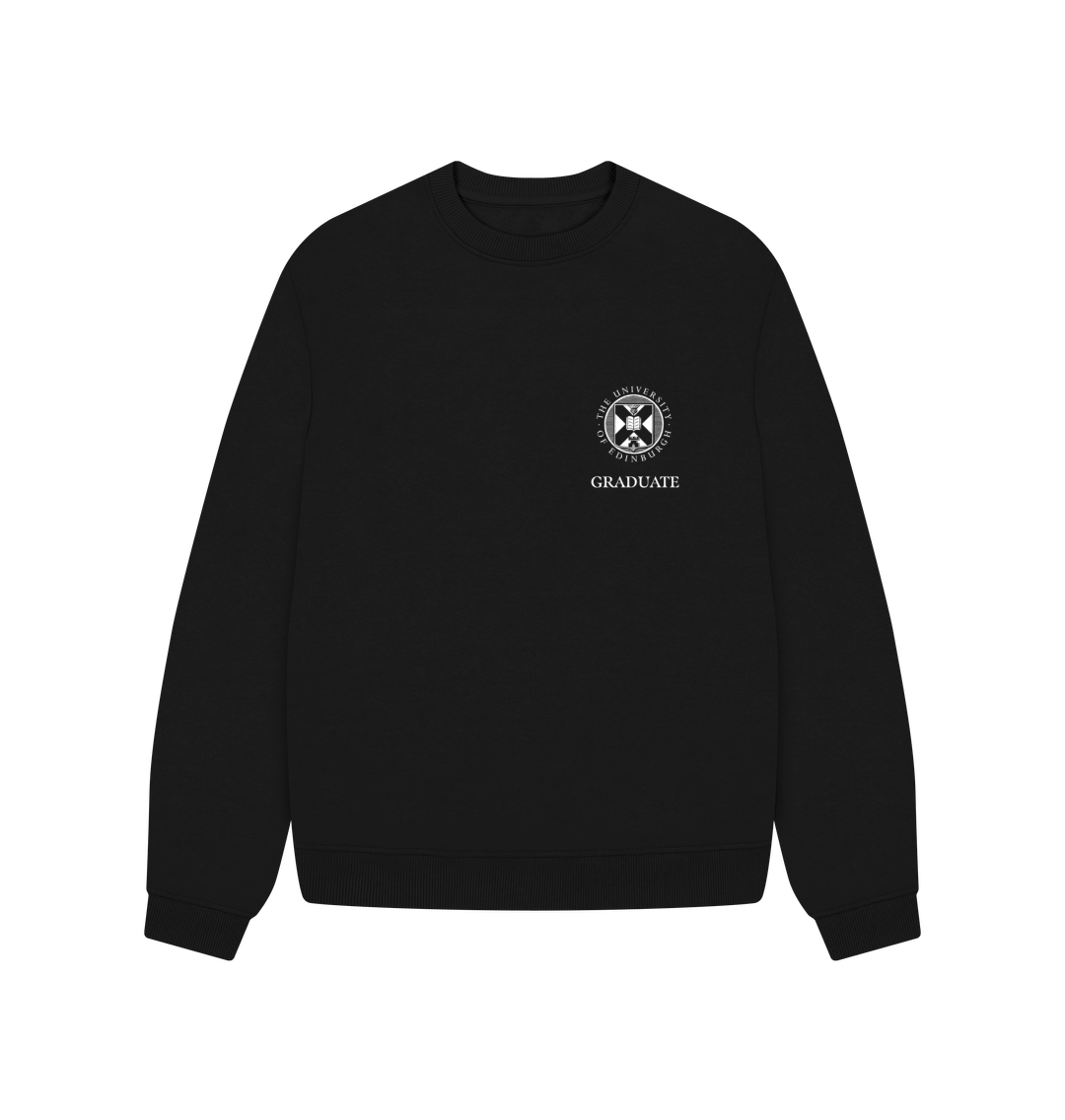 Black Class of 2024 Women's Oversized Sweatshirt