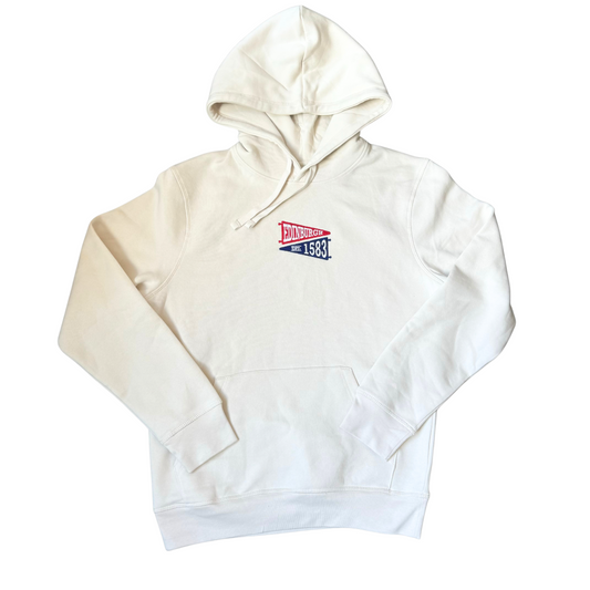 Embroidered Pennant Hoodie