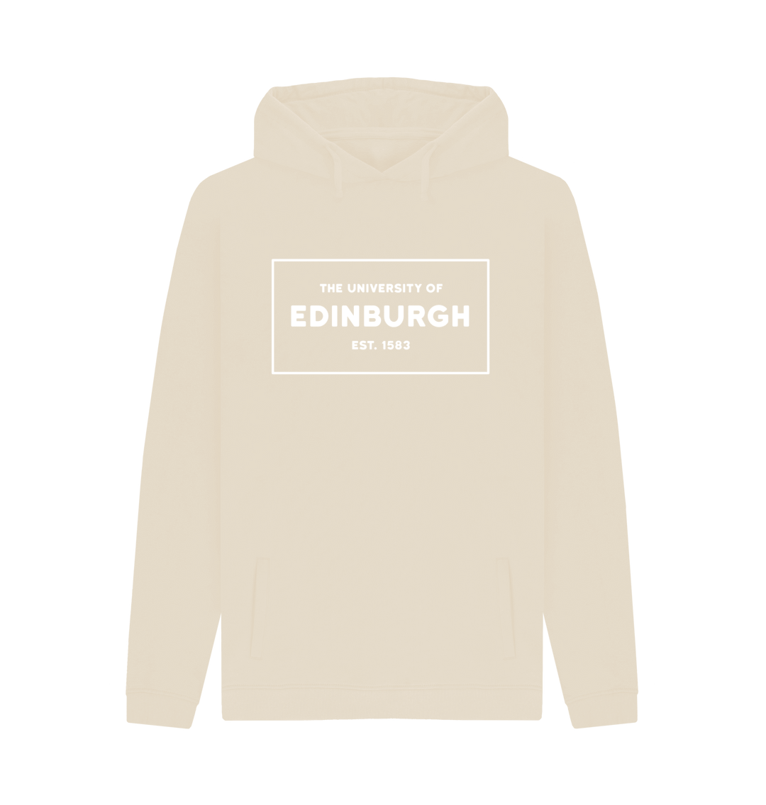 Oat Printed Hoody Front