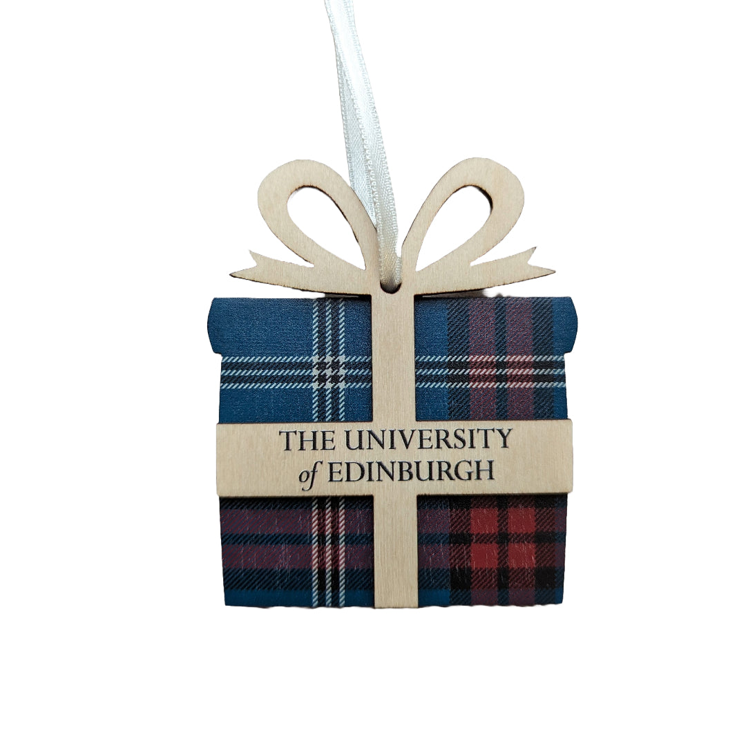 Tartan Present Decoration