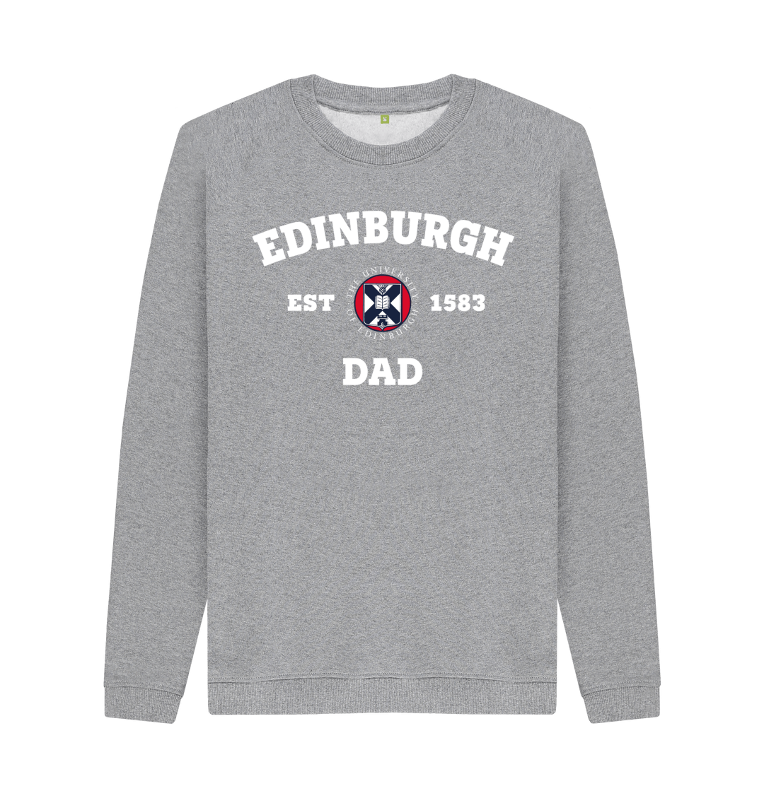 Light Heather Printed Sweater Front