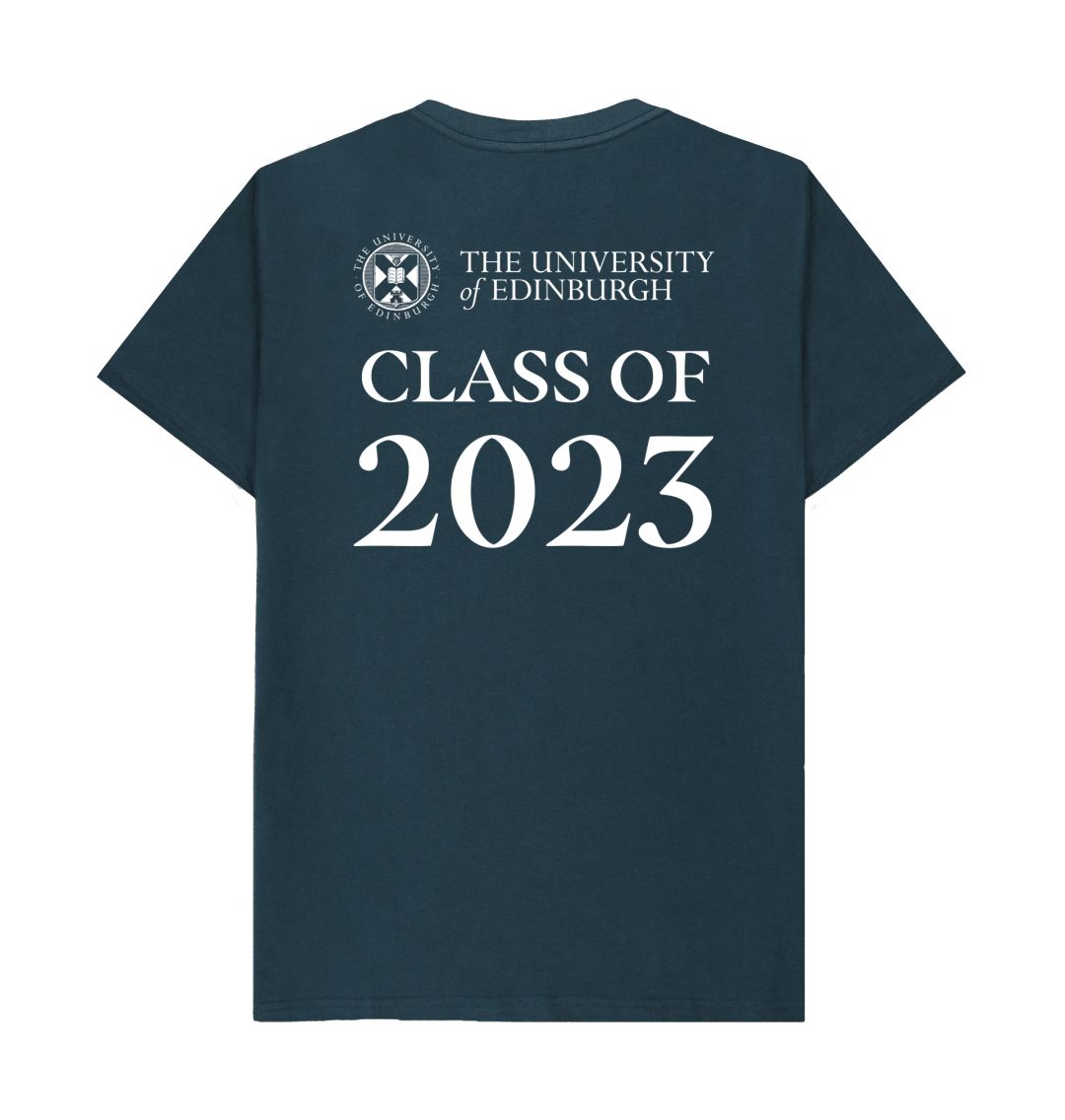 Back of Denim Blue Class of 2023 T-Shirt