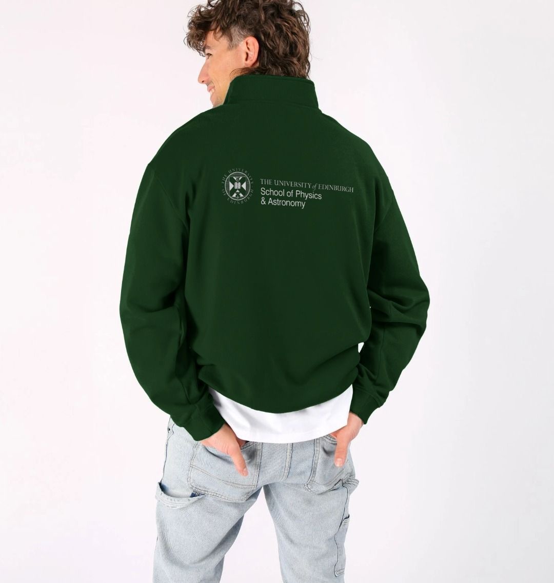 School of Physics & Astronomy Quarter Zip Sweatshirt