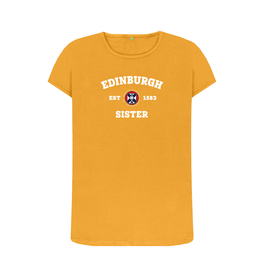 Mustard Printed T-shirt Front