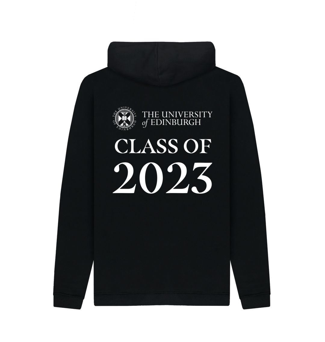 Back of Black Class of 2023 Hoodie.