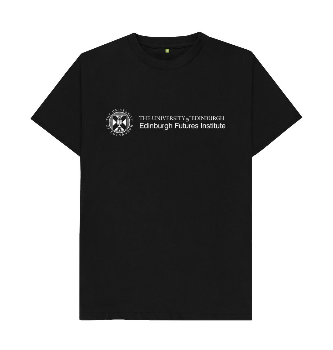 Black Edinburgh Futures Institute T-Shirt in Black