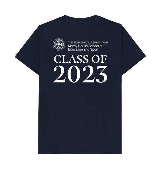 Navy Blue Moray House 'Class Of' Graduate T-Shirt