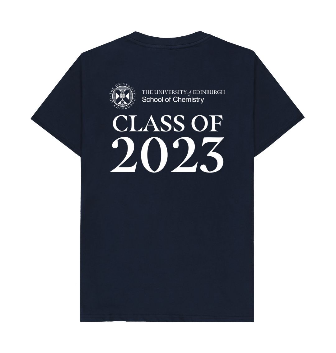 Navy Blue School of Chemistry 'Class Of' Graduate T-Shirt
