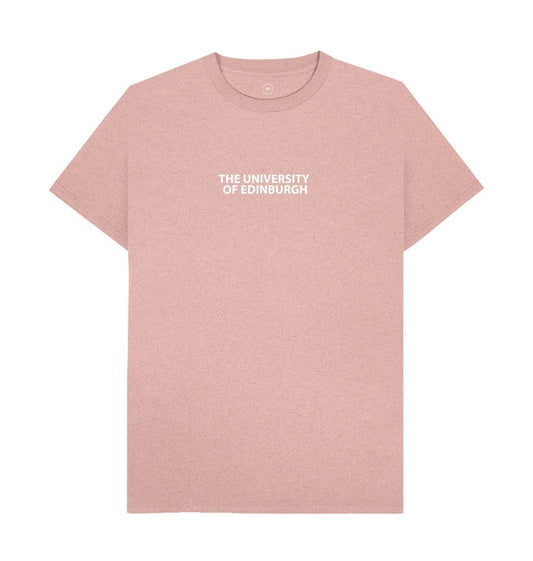 Sunset Pink Pastel University Recycled T-Shirt