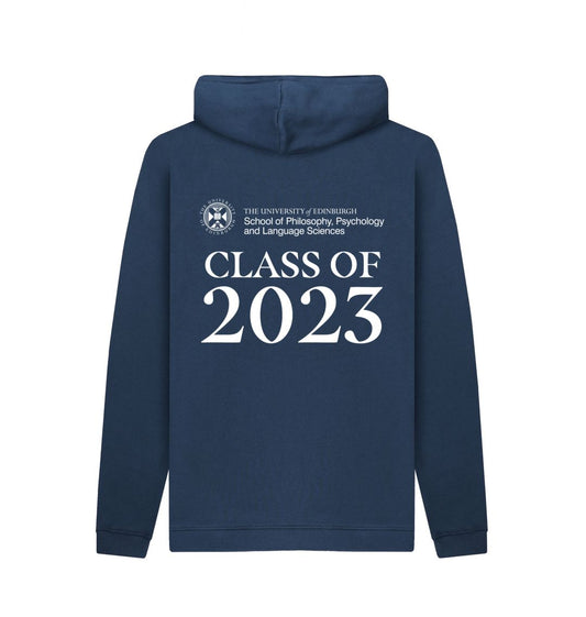 Navy Philosophy, Psychology and Language Sciences 'Class Of' Graduate Hoodie