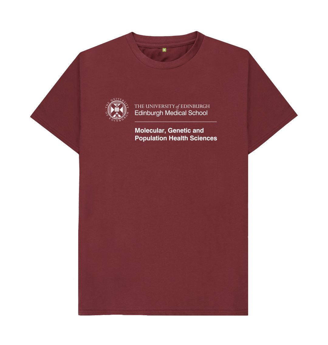 Red Wine Edinburgh Medical School - Molecular, Genetic and Population Health Sciences T-Shirt
