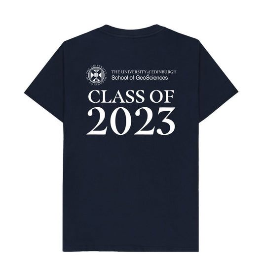 Navy Blue School Of GeoSciences 'Class Of' Graduate T-Shirt