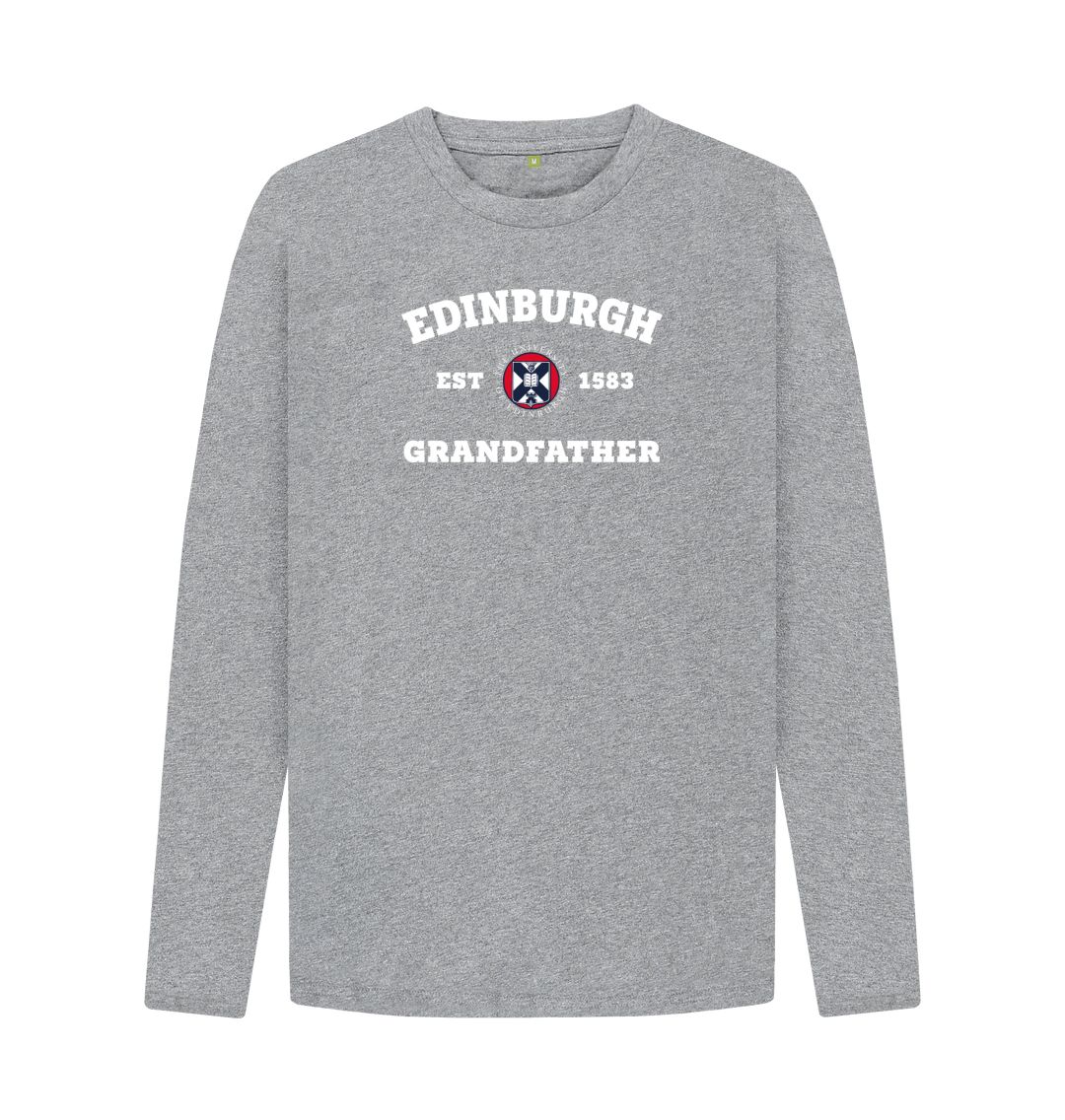 Athletic Grey Grandfather Long-sleeved T-shirt