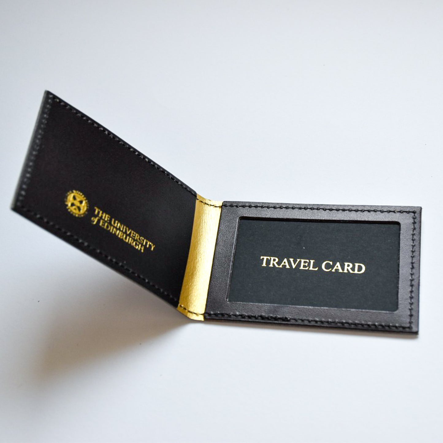 Leather Travel Card Holder